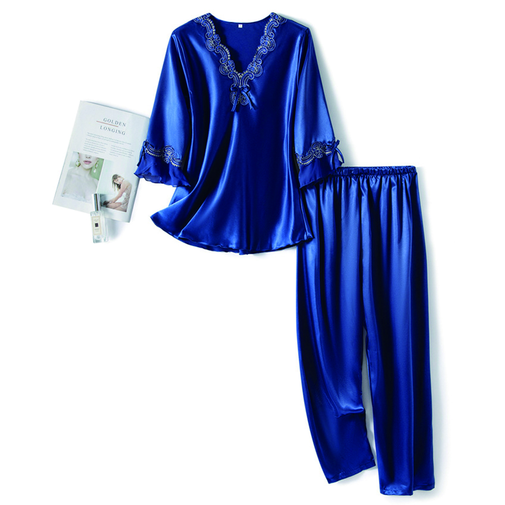 Qadın Satin pijama dəsti