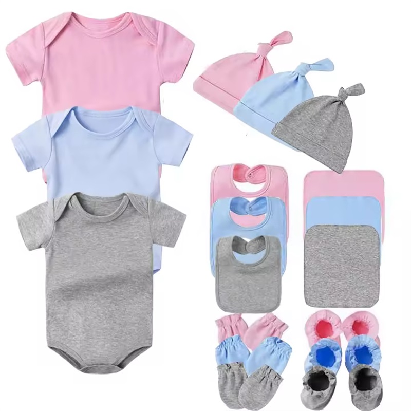 Xüsusi Tarahlı Pambıq Körpə Onesie