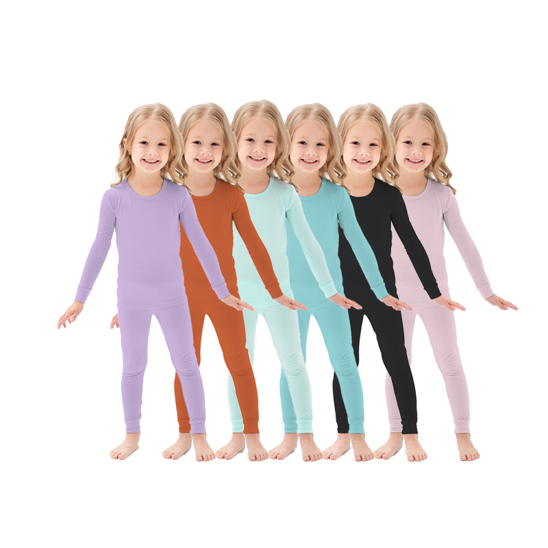 Xüsusi Bamboo Fiber Uşaqlar ‘pijama dəsti